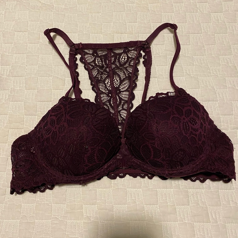 Racer Back Lace Bra